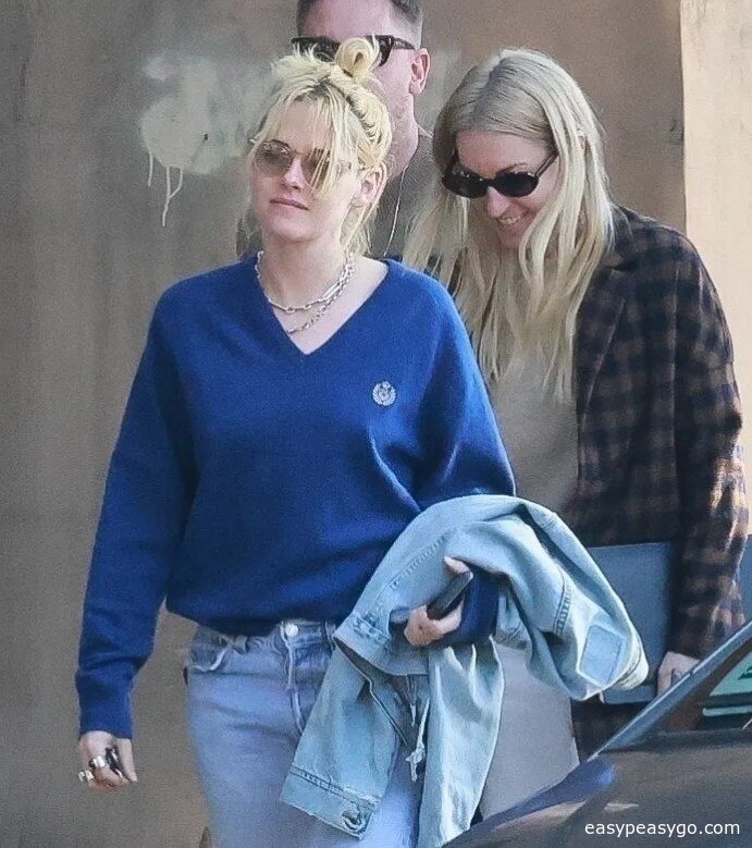 Kristen Stewart, along with her fiancée Dylan Meyer